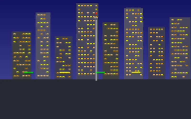 澳门新葡京娱乐城像素风格澳门城市夜景